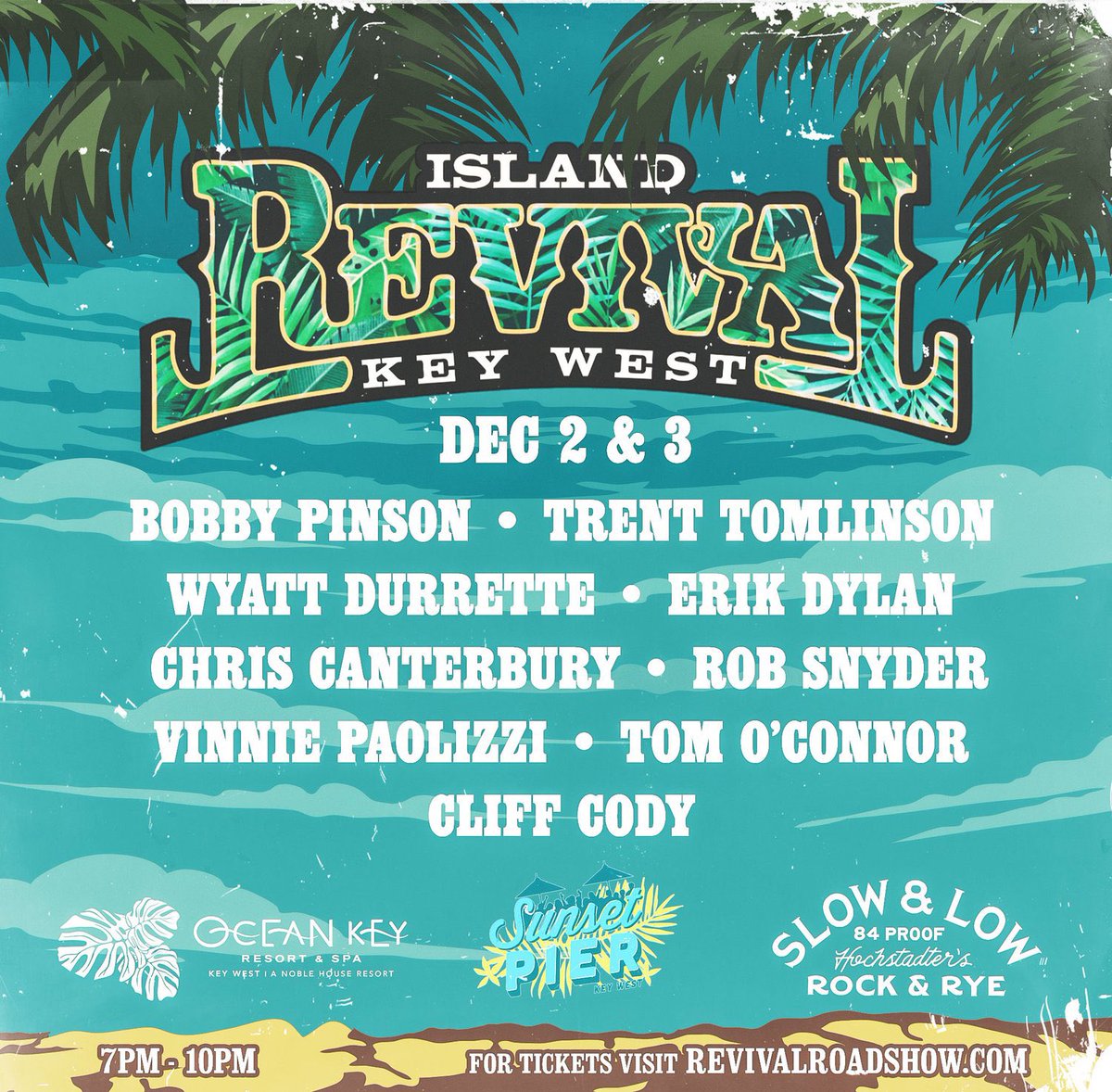 Big one in the Keys 🌴 

Tickets available now at Revivalroadshow.com