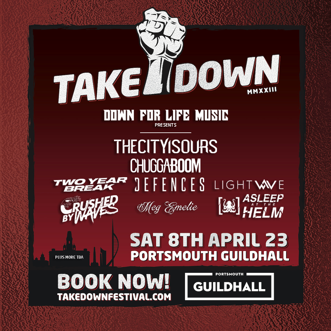 down4lifemusic's tweet image. What a huge honour to be asked to curate a #downforlifemusic Stage at the 2023 return of the incredible @TakedownFest Tickets are on sale now, LET'S GO!! #takedownfestival2023