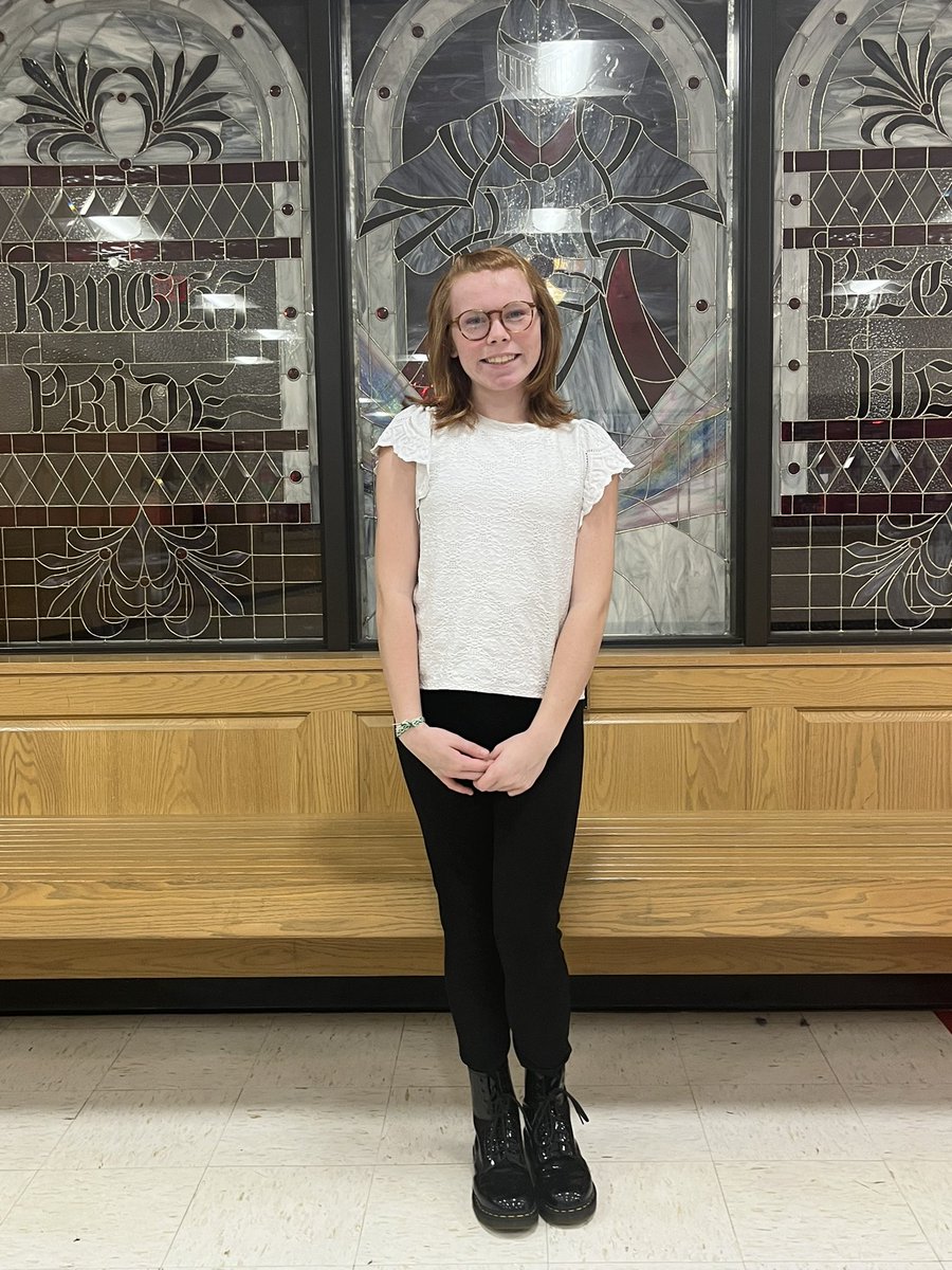 MsGruben's tweet image. So proud of Lexi representing #wdsd7 at the ILMEA District 1 Choir Festival!