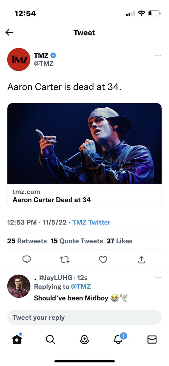 wakingupsleep's tweet image. Damn Aaron Carter was my Justin Bieber when I was coming up I still remember when he appeared on the Lizzie McGuire Show he was a swagged out young kid. #riparroncarter