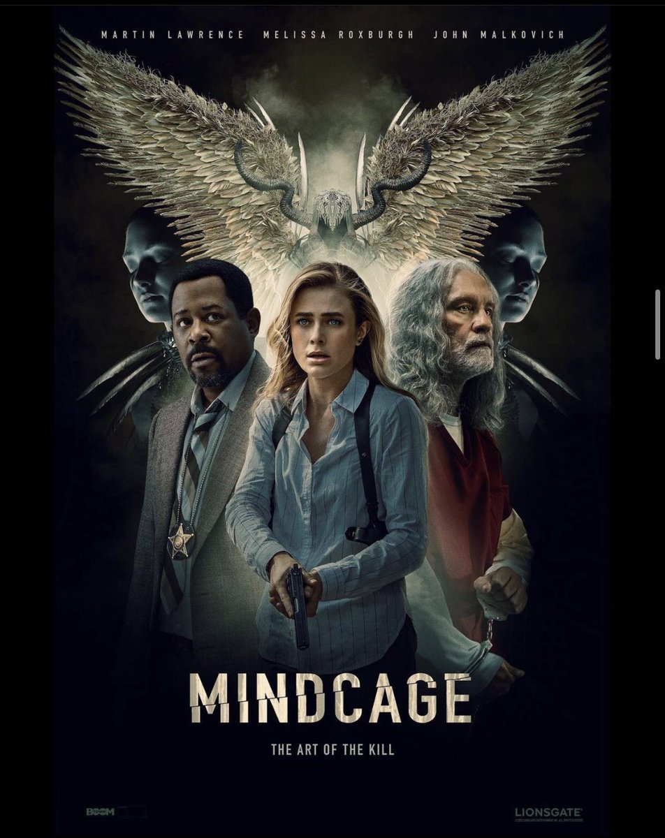 RoxburghCentral's tweet photo. The official poster for the film “Mindcage”. 
Starring Melissa as Mary Kelly

Release date: December 16th 2022! (On demand and in theaters)

#Mindcage #melissaroxburgh #manifest #manifestonnetflix https://t.co/Pg2Xn616Ou