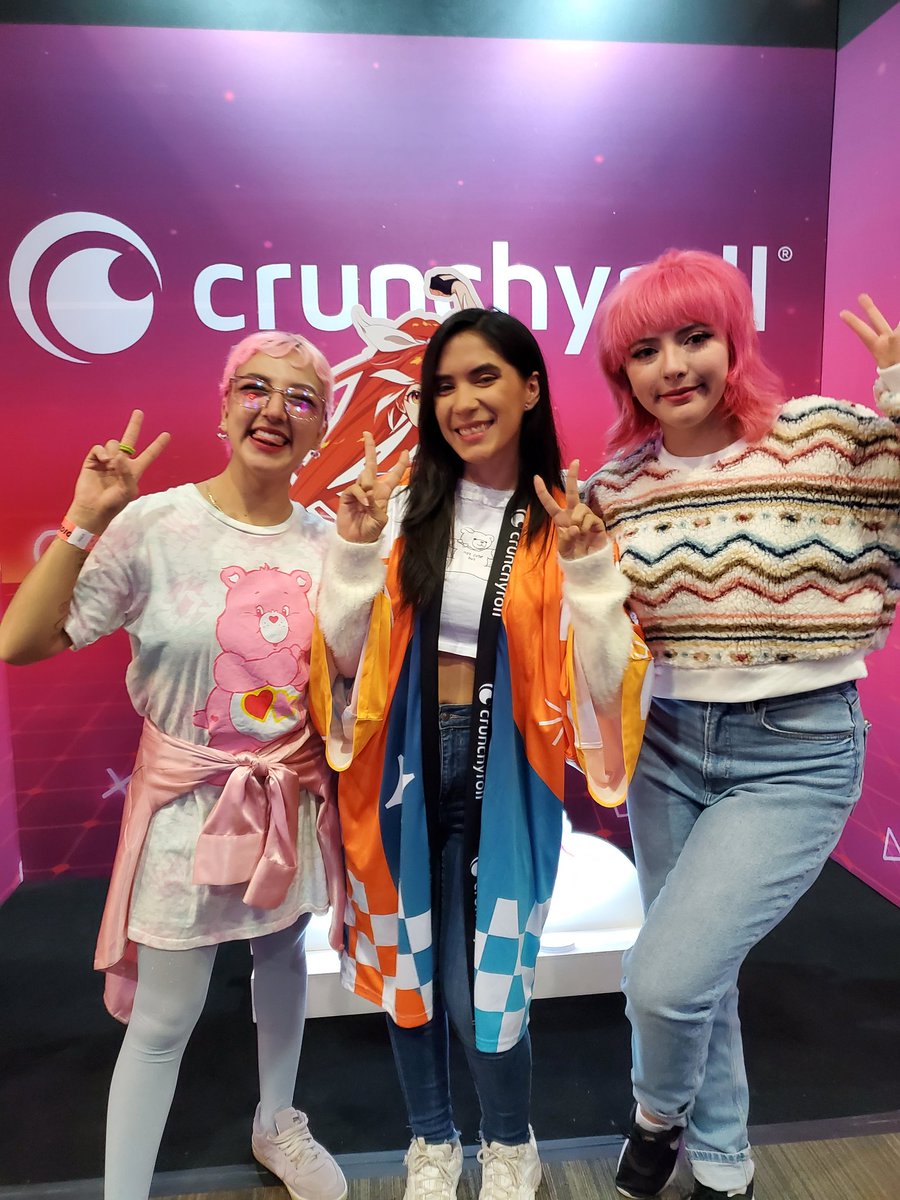 Pasandola sabroso en el #EGS2022 a lado de nuestrxs amigxs de <a href="/crunchyroll_la/">Crunchyroll LATAM</a> 💖 <a href="/GamerTag_Tv/">GamerTagTv 🕹️</a> 

#EGSRespawn #cdmx #crunchyrollla