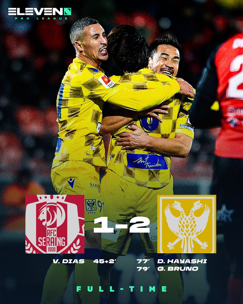 DAZN_BEFR's tweet photo. FT | Le @stvv repart de Seraing avec les trois points. 🙌 #SERSTV https://t.co/ERMtYifwzo