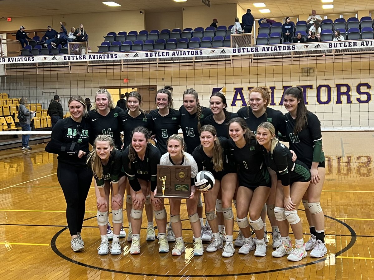 Regional Champions!! State Bound. <a href="/BADINVOLLEYBALL/">Badin Women’s Volleyball</a>