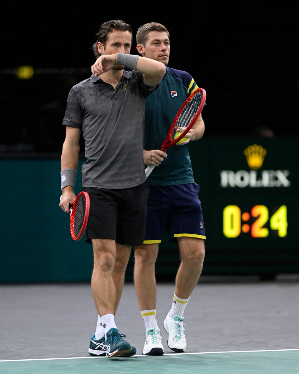 The men's doubles final is set 👀

🇭🇷 Dodig / Krajicek 🇺🇸 vs. 
🇳🇱 Koolhof / Skupski 🇬🇧