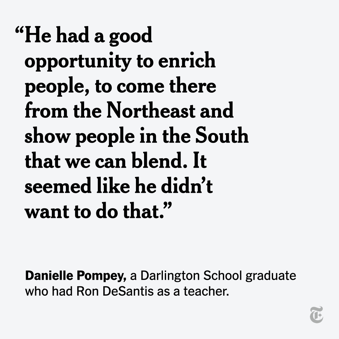 Dylan May on Twitter "RT nytimes Ron DeSantis was a popular history