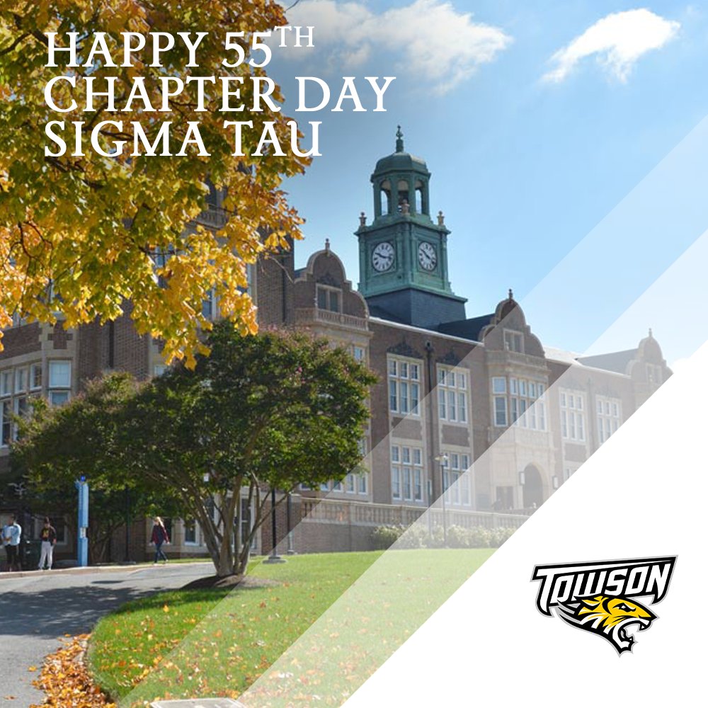 phimualpha's tweet image. Happy Chapter Day to the Sigma Tau Chapter!

It has been 55 years since the chapter was originally chartered at Towson University in 1967. Join us in congratulating the Brothers of Sigma Tau as they celebrate this milestone in their history!