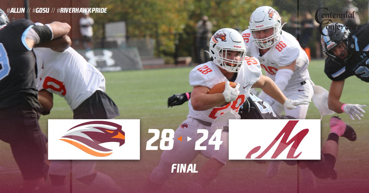 FB | FINAL

That's how we handle BUSINESS baby! STILL undefeated, STILL first in the Centennial! One more to get 10-0 😤💪🔥

#AllIn // #GoSU // #RiverHawkPride