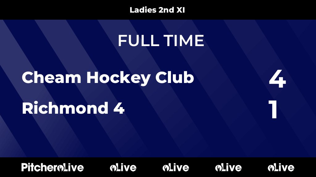 CheamHC's tweet image. FULL TIME: Cheam Hockey Club 4 - 1 Richmond 4
#CHERIC #Pitchero
cheamhockeyclub.co.uk/teams/120064/m…