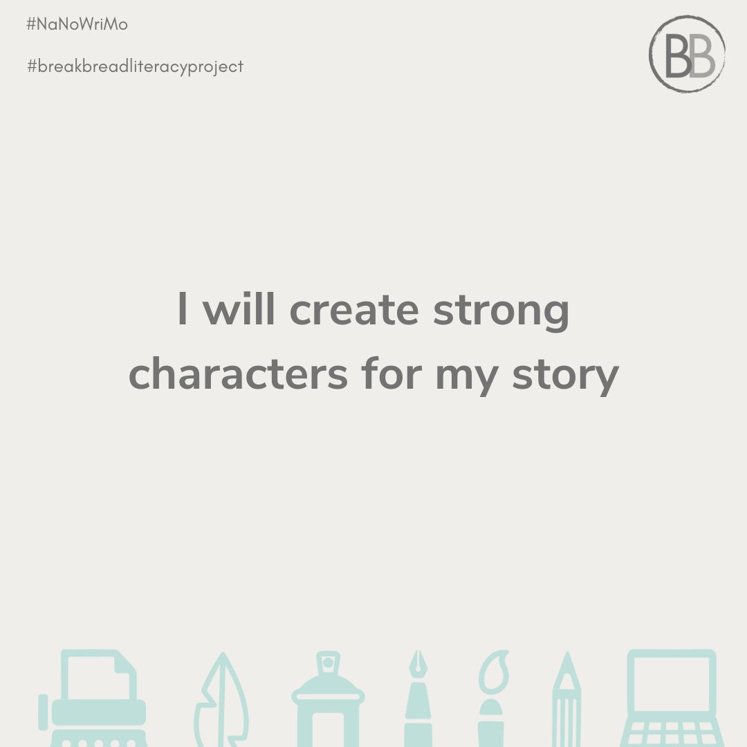 BreakBreadProj's tweet image. Another day of National Novel Writing Month! Happy writing, everyone!

#NaNoWriMo #creativewriting #creativity #youngwriters #youngcreatives #writersofinstagram #writinginspiration #writingcommunity #literarymagazine #litmag