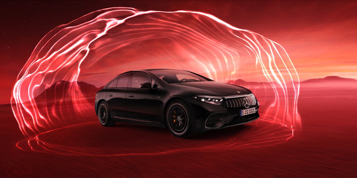 The Mercedes-EQS 53 AMG Line and Electric Art give the EQS its very own and individual, but always extremely exclusive touch. ​ #MercedesEQ #EQS #AMG #Electric #EV
