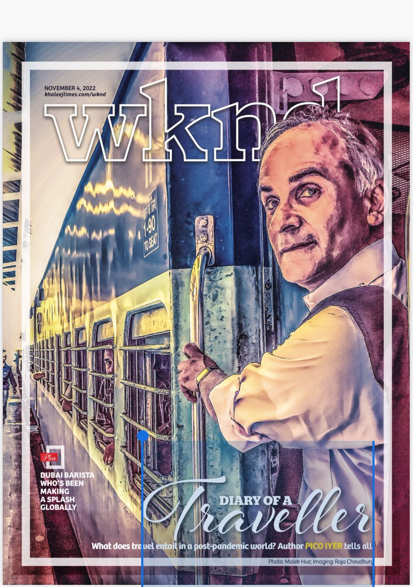 Many of us inhabit a pond &amp; believe the realities of the pond are realities of the world. Travel opens our eyes to a world of possibilities and that’s exactly why reading, listening to <a href="/PicoIyer/">Pico Iyer</a> is transformative. An interaction I’ll always treasure 

khaleejtimes.com/books/famed-tr…