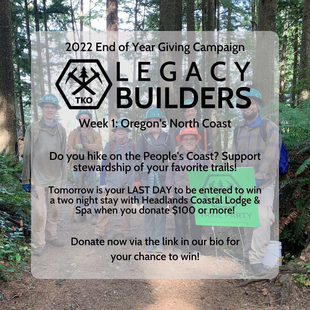 Trailkeepers of Oregon tweet media