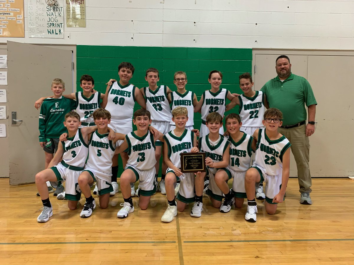 EMShornets's tweet image. The EMS basketball teams took on Olympia for the 43rd annual tip off tournament championship. Both teams came out victorious to win and advance to 3-0 on the year.