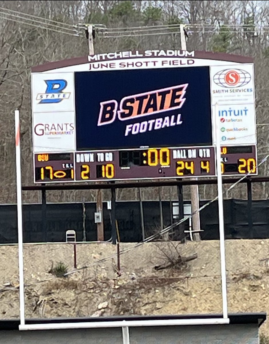 LINCOLN UNIVERSITY: 20

BLUEFIELD STATE: 17

BRINGING BACK ANOTHER W TO THE TOWN!!! #TOWNBIZ