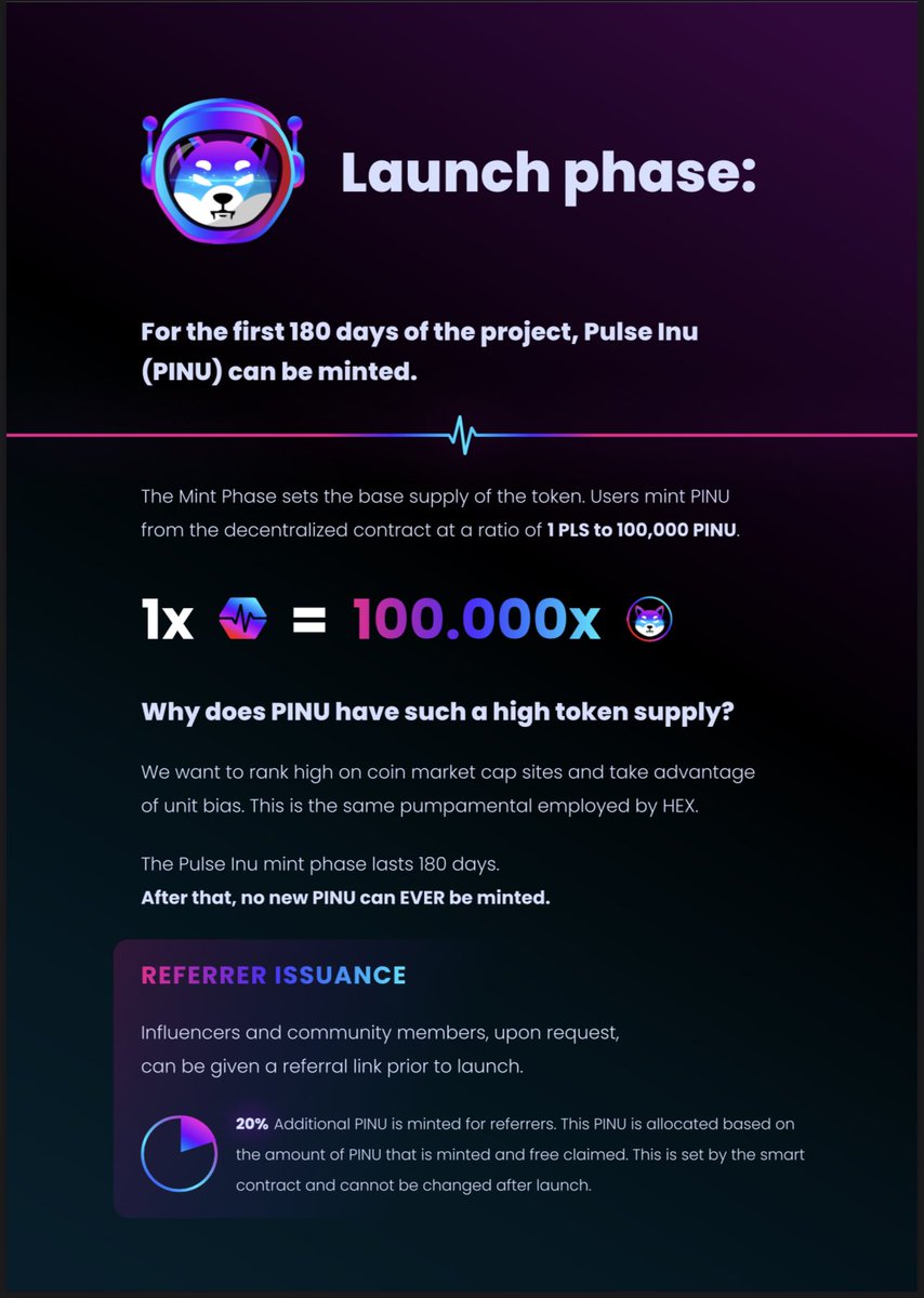 Cryptofolic's tweet photo. #PulseInu whitepaper! You need to understand $PINU as i believe it is one of the coolest #PulseChain #Altcoins.
#HEX #HDRN #PLSD #PLS #DOGE #SHIB #FLOKI #PLSX #PulseHotList https://t.co/qbgLUeIKpT