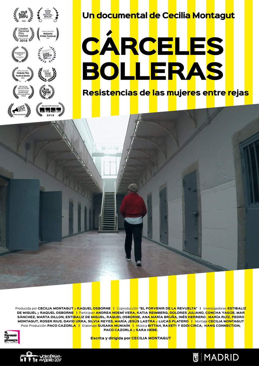 duplex_cinema's tweet photo. #DUPLEXcon Ollo! xa podedes facervos coas entradas para o #PASEÚNICO do documental de Cecilia Montagut 'Cárceles bolleras: Resistencias de las mujeres entre rejas' deste LUNS ás 20:00. Programa @avanteferrol
https://t.co/1FJAv9hUfb
#ferrol #carcelesbolleras https://t.co/1fd5Mp7ZZW