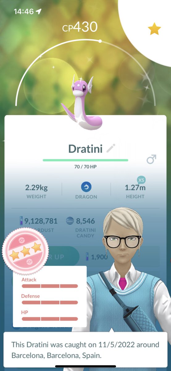 onlyricardo's tweet image. OMG 👀👀👀 #Dratini #Comunitydaypokemongo #Communitydayclassic #PokemonGo