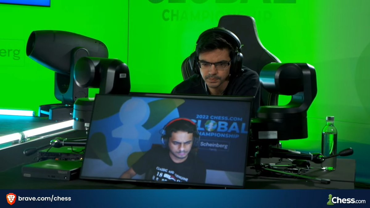 Nihal Sarin has created history - in the Chesscom Global Championship Semifinals, he has defeated Anish Giri with the White pieces in a must-win Armageddon game! Thanks to this victory, Nihal now moves to the finals where he'll face Grandmaster Wesley So.
📸:<a href="/chesscom/">Chess.com</a> stream