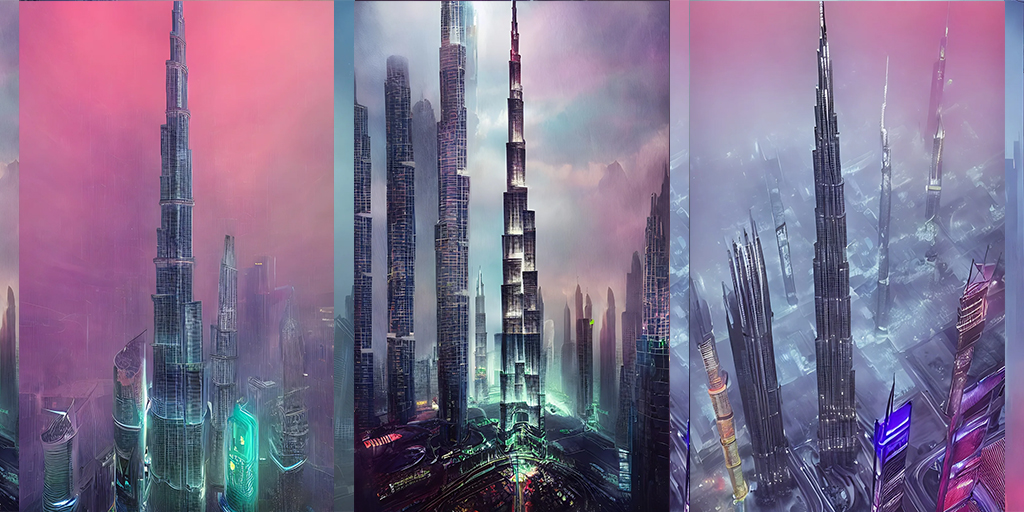 #BurjKhalifa  Año 4022

Viajemos en el tiempo a 57WF+VQ Dubái - Emiratos Árabes Unidos  #stablediffusion #AIart #arquitectura #futuristic 
Si queréis más dadle a like!