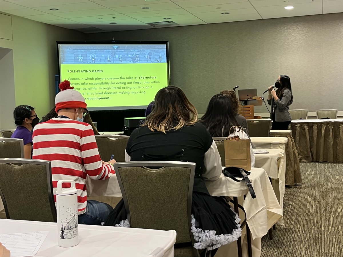 GeekGirlCon's tweet photo. Found Waldo in the Job Points workshop!
#RPG
#WheresWaldo
#BackAtGGC22 https://t.co/GT6WkPyMzm
