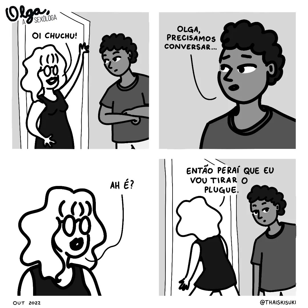 thaiskisuki's tweet photo. Eita, perainda...

#tirinha inédita de #olgaasexóloga!

torne-se mecenas a partir de 1 real ou assine o meu boletim: https://t.co/tY7IoF8oH0

você também pode enviar um pix para kisuki@gmail.com.

#quadrinhos #acessível #humor #RedeNEHQ #PraTodosVerem #plugue https://t.co/70ywgaLQ4s
