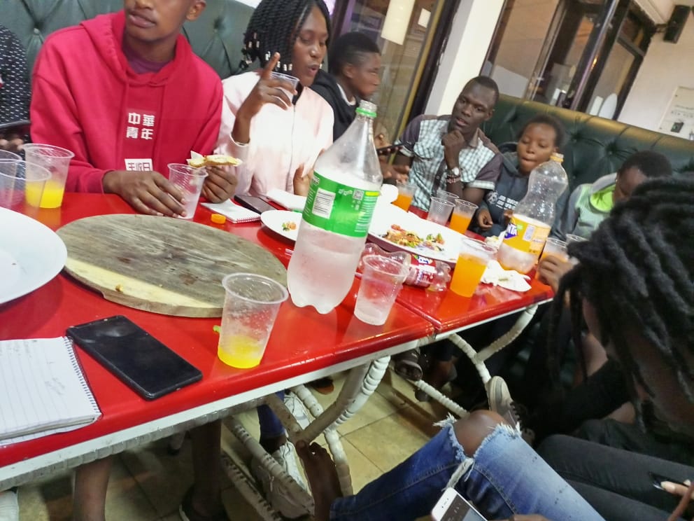 RacGluk's tweet photo. Rotaract club of gluk met this Friday for updates on "What's In for November" 
The turn out was just lit.
Pizzas got us charged for the month!
TRF Month
Graduation Month
November it is! https://t.co/scBklWtAjL
