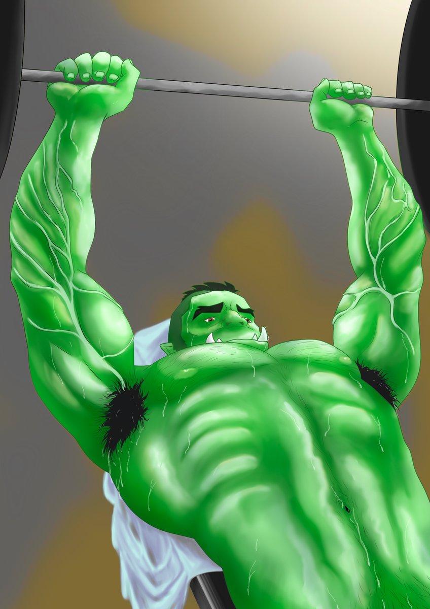TheMaleMaze's tweet photo. He trainzzz for the gainzzz.

#orc #orctober #bara #muscle #gay #gym #armpitgay https://t.co/8rLQjIU5hn