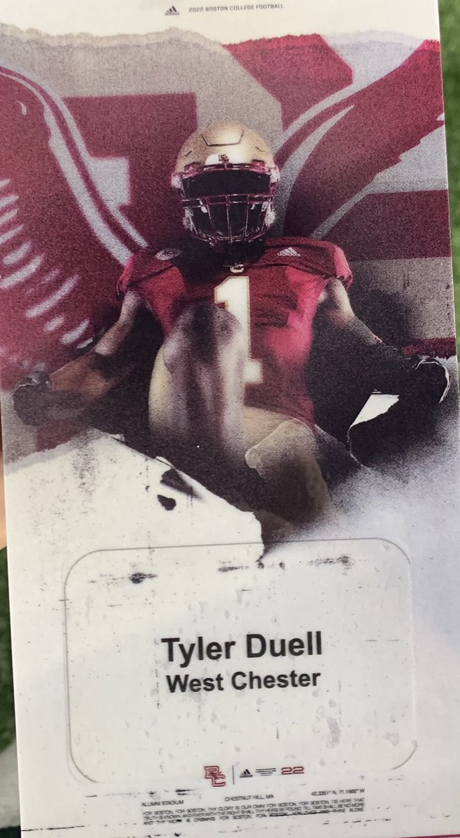 Tyler Duell 4⭐️ OT (@tylerduell18) on Twitter photo Had a great time <a href="/BCFootball/">Boston College Football</a>. Thank you to @BCCoachBowen for the invite. <a href="/CoachStephenWCE/">Coach Stephen</a> <a href="/WCEastFootball/">WC East Vikings Football</a> Had a great time <a href="/BCFootball/">Boston College Football</a>. Thank you to @BCCoachBowen for the invite. <a href="/CoachStephenWCE/">Coach Stephen</a> <a href="/WCEastFootball/">WC East Vikings Football</a>