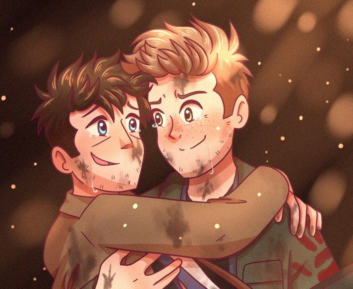 'You found me'

Happy #Destiel Anniversary to all who celebrate! 💙💚

#destielanniversary #november5th