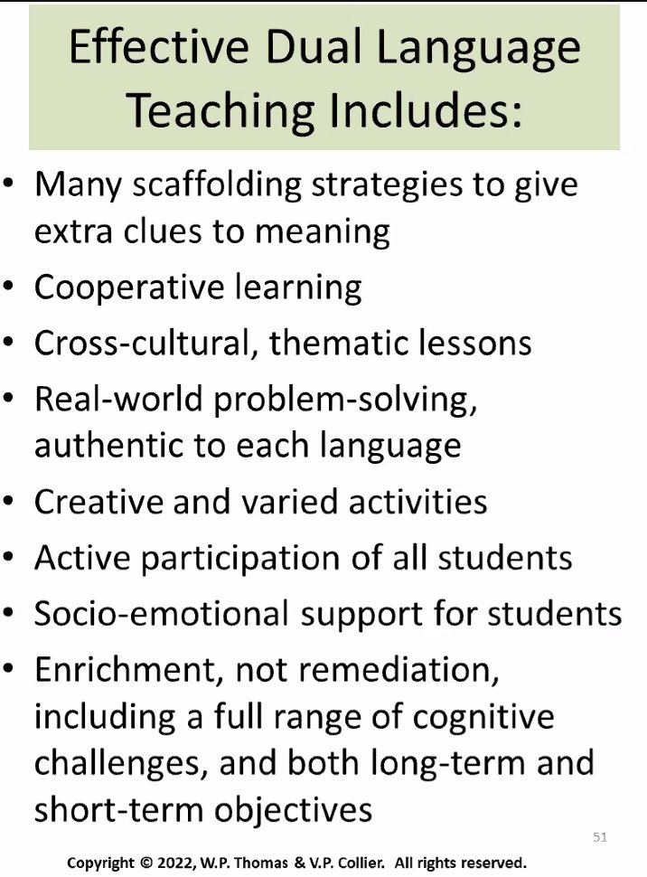 What does a Well-Implemented #DualLanguage program look like? #bsdbiliteracy #d100inspires #d100inspira #LaCosecha2022