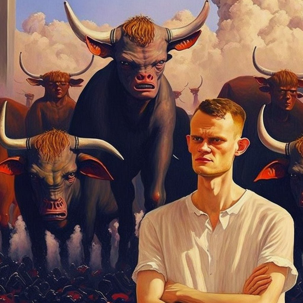 RogerHaus's tweet photo. Choose your Vitalik 💁‍♂️📈🐂

#AIart #aiartistcommunity #midjourney #vitalikbuterin #rogerhaus https://t.co/v9OWbuZX8L