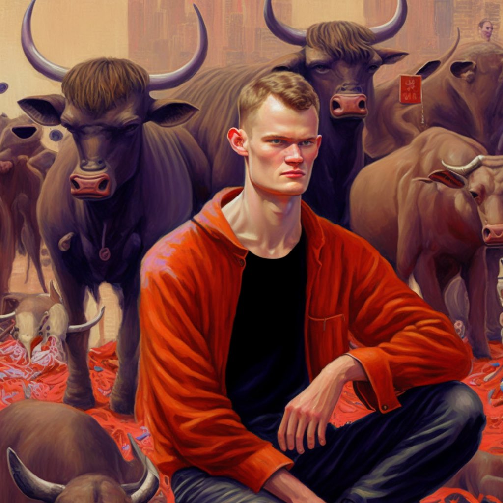 RogerHaus's tweet photo. Choose your Vitalik 💁‍♂️📈🐂

#AIart #aiartistcommunity #midjourney #vitalikbuterin #rogerhaus https://t.co/v9OWbuZX8L