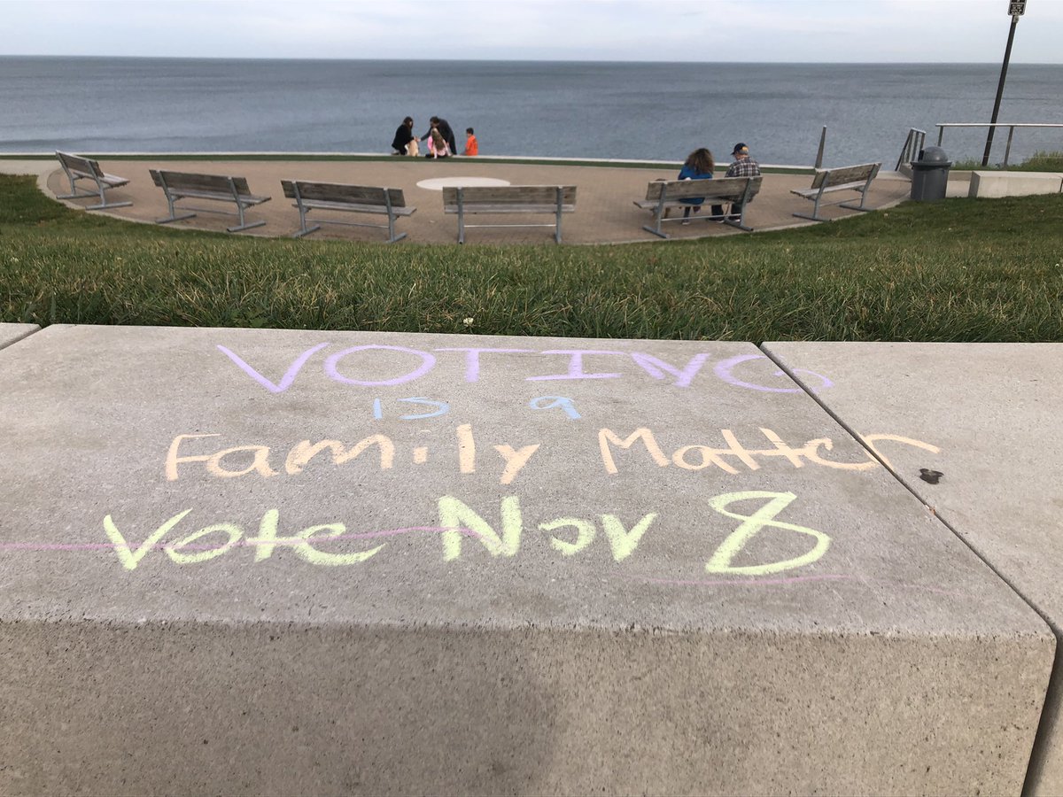 whatadadjoke's tweet photo. I ❤️ our #Lakewood community - thanks to the dozens of people who showed up today & to those who just randomly stopped by after they saw what we were doing. What a wonderful #ChalktheVote event with @ptogetheraction @parentstogether!
Now go #VOTE!! https://t.co/7aLiKUNWJu