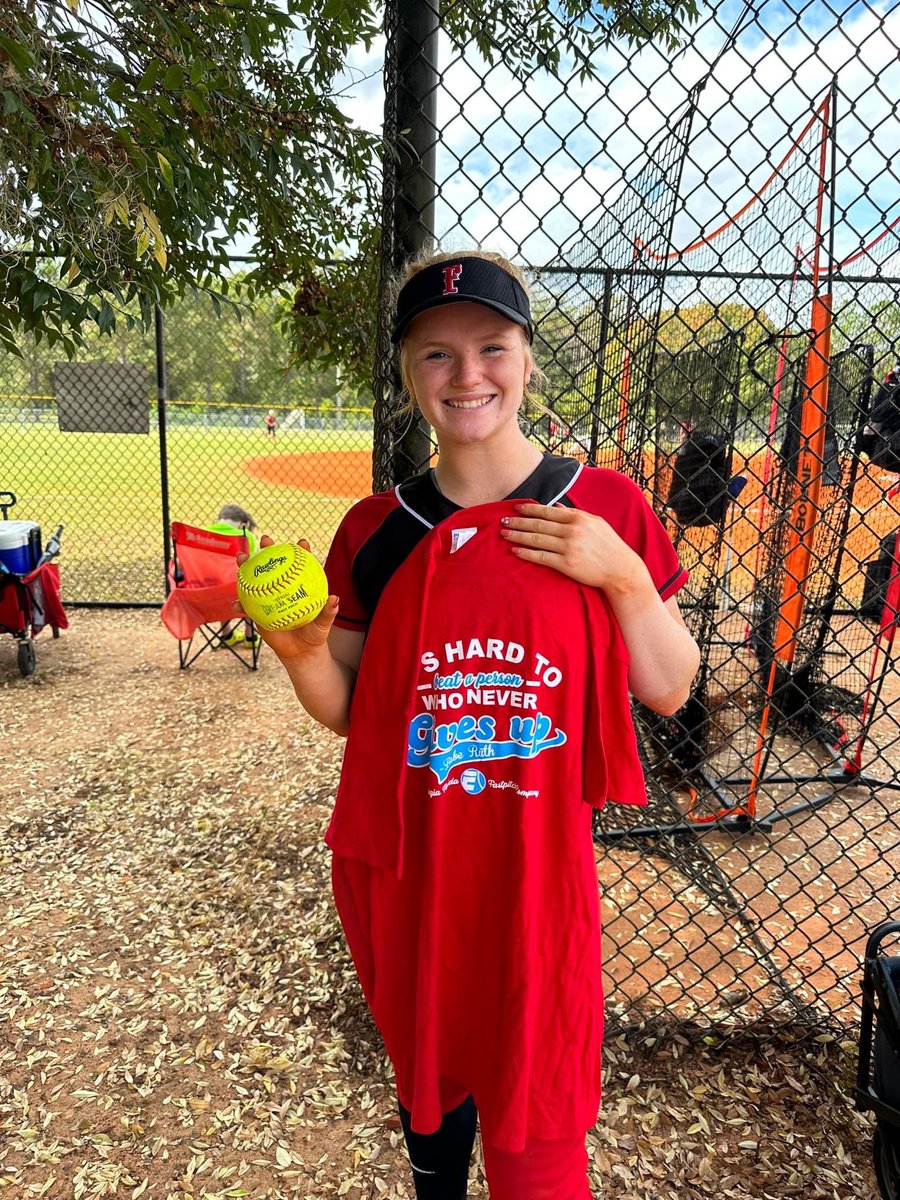 First 💣 post school ball!! So excited to be back to travel ball!! @GC_Sball <a href="/mga_softball/">Middle Georgia State Softball</a> <a href="/ccgaathletics/">Coastal Georgia Athletics</a> <a href="/jamie_llc/">Jamie Grodecki LLC (GC Head Softball Coach)</a> <a href="/FCdeese/">On2 Consulting & Exposure</a>