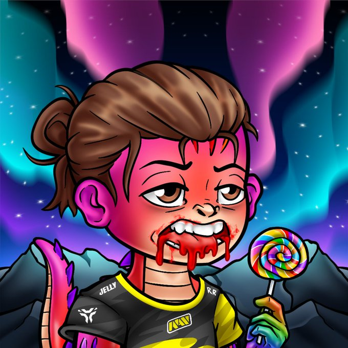 swift_order's tweet photo. Jelly Rascals #535 has been purchased on Magic Eden! 🙌 This sweet piece sold for 32.5 SOL ($1237.93 USD) #solana Get realtime analytics at https://t.co/b5boEzjc9z https://t.co/A5rxTqKicc