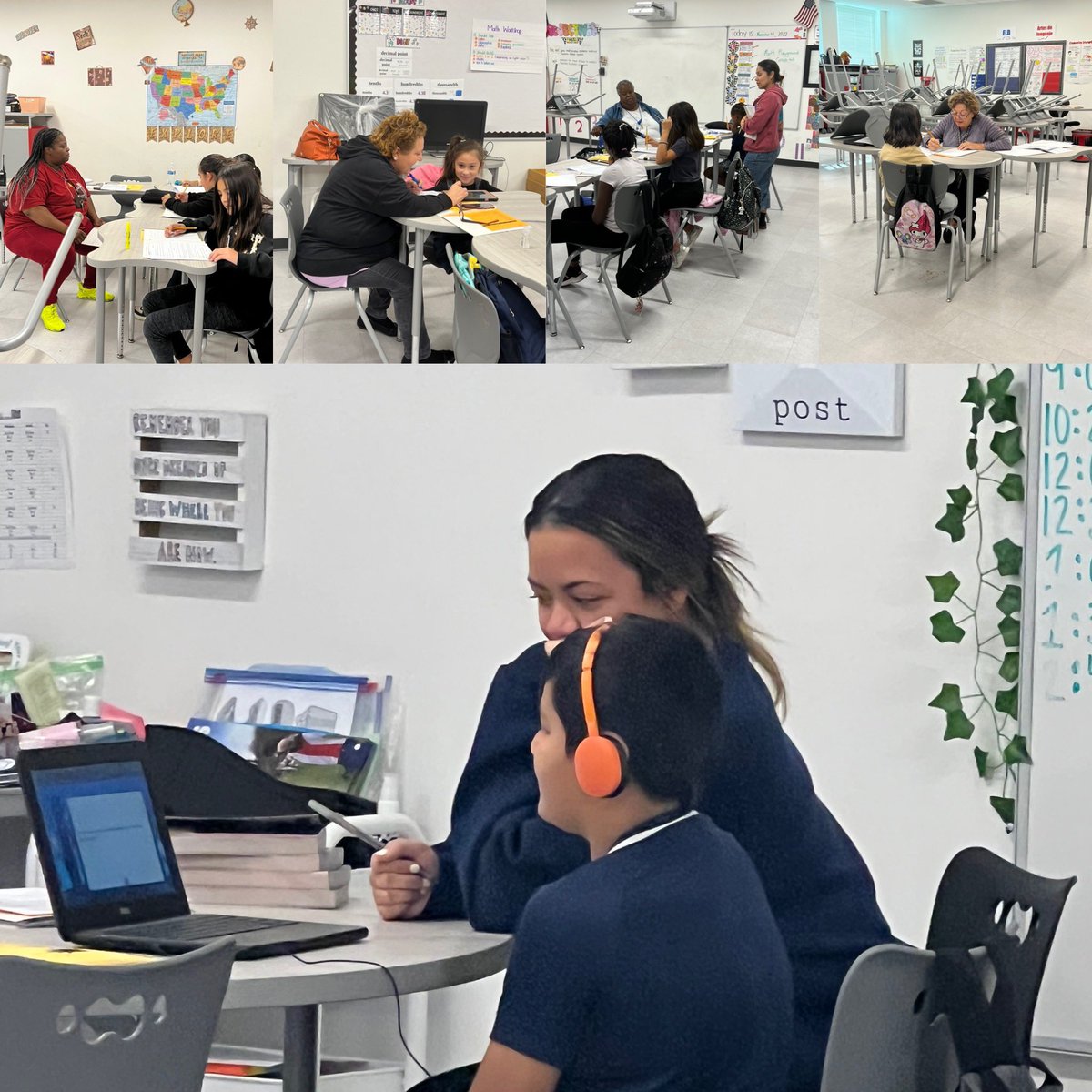 First Dessau Elementary School Saturday School in the  books! Thank you Emily Miranda, Markii Brown, Jacquelyn Jackson, Lucia Serna, Maria Villalobos, and Robin Keating for making today a success!