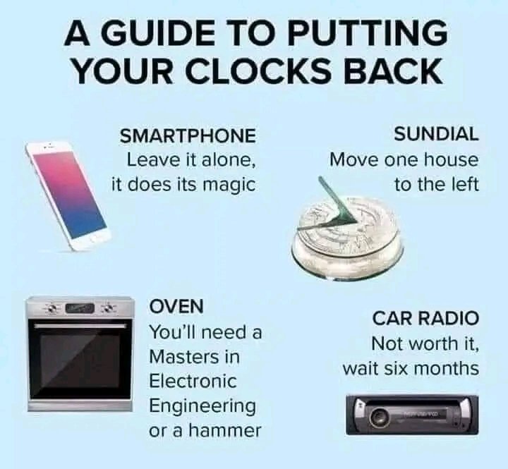 KSteelecf's tweet photo. A little #fun about #DST #DaylightTime #DaylightSavingTime
😉 https://t.co/GL5ikVChJ3