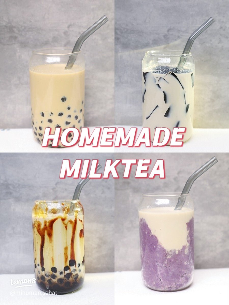 minumansehatyes's tweet photo. RESEP MILKTEA HOMEMADE 🤤🧋

–a thread

#milktea #homemade #tehsusu #minumanenak #boba #drink #resip #recipi https://t.co/ud49FUKtJk
