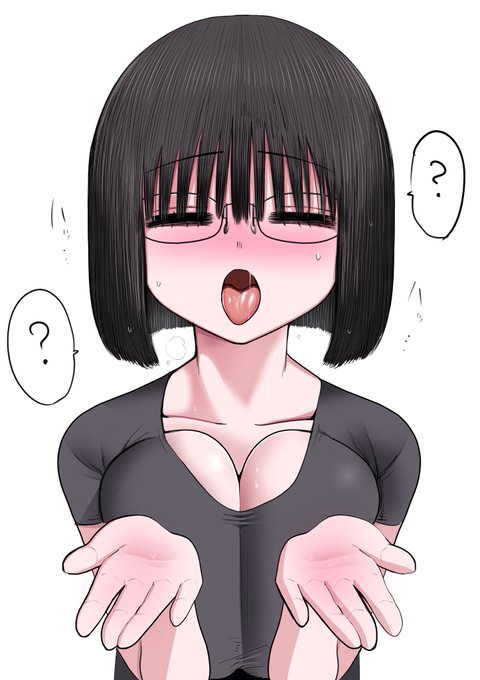 謎のポーズをさせられる
地味子ちゃん 