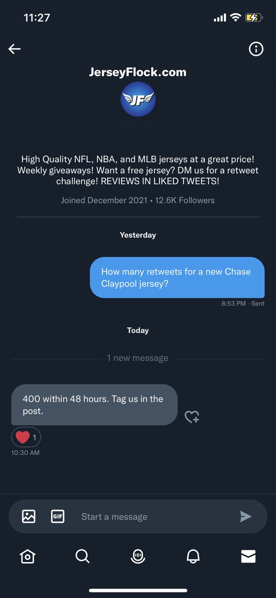 Let’s see if I can win with <a href="/JerseyFlock/">ShopJerseyFlock.com</a> !! Help me out #bears  fans!!