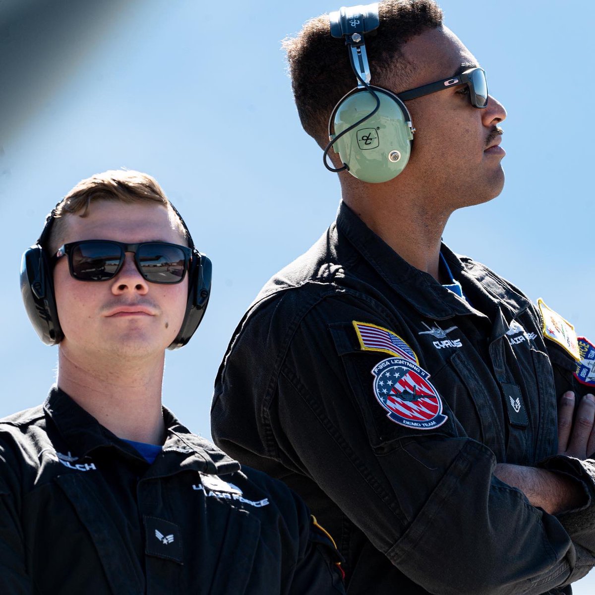 F35demoteam's tweet photo. Bringing some extra spice to Sin City🔥👩‍🍳🤌🏽

Check us out at Aviation Nation at @NellisAFB! We’ll be flying today at 12:40. 

We’ll also have our tent up, so make sure to come stop by to meet the team. 

Cant wait to see you all there! 🙌🏼

#F35DemoTeam https://t.co/ZhUe3N2IL0