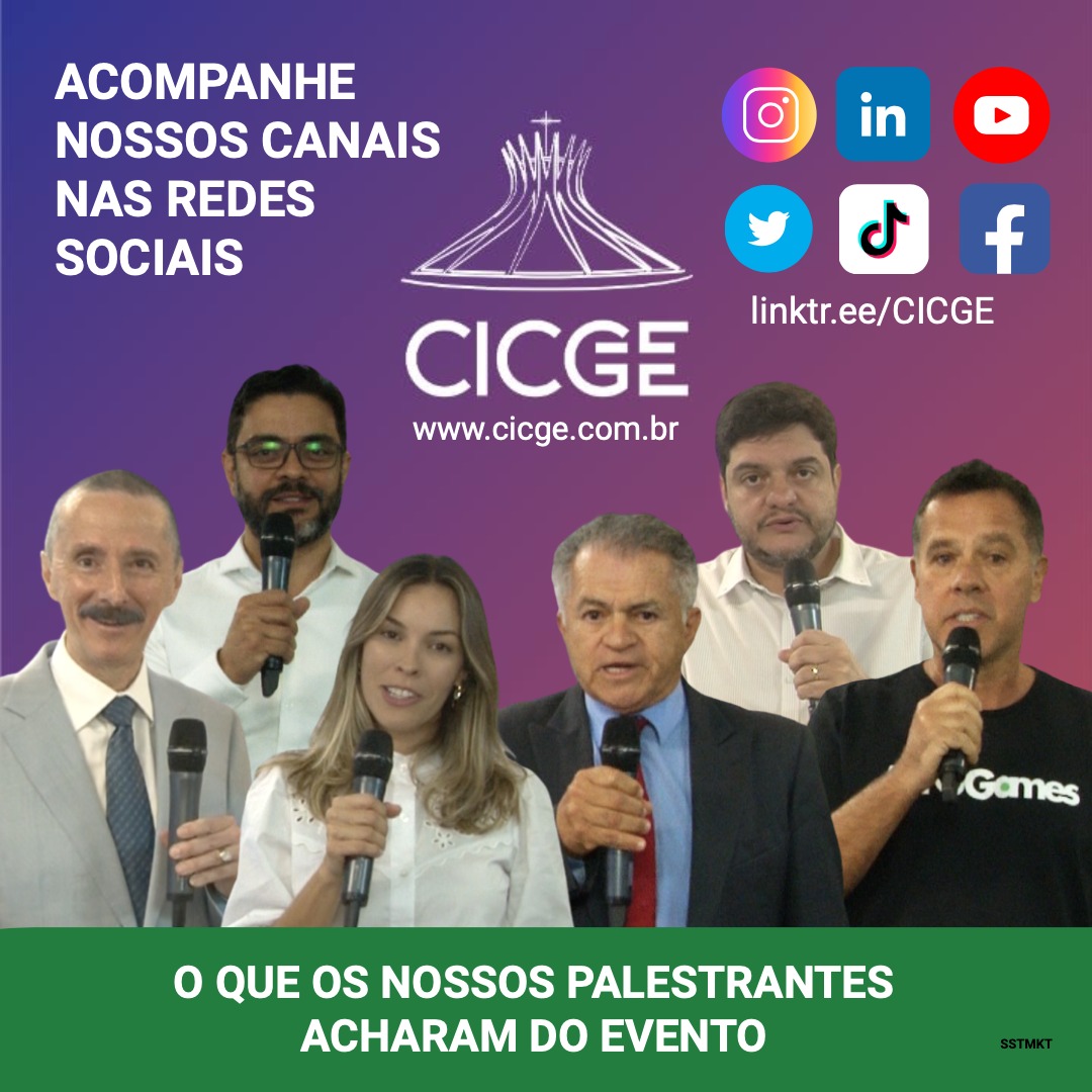 Saiba como os palestrantes e participantes enxergaram sobre o CICGE 2022, um congresso de capacitação para uma melhor Gestão do Esporte.

Confira nos canais do CICGE 🇧🇷🚀

#CICGE #GestãoDoEsporte #SportsManagement #GestiónDeportiva