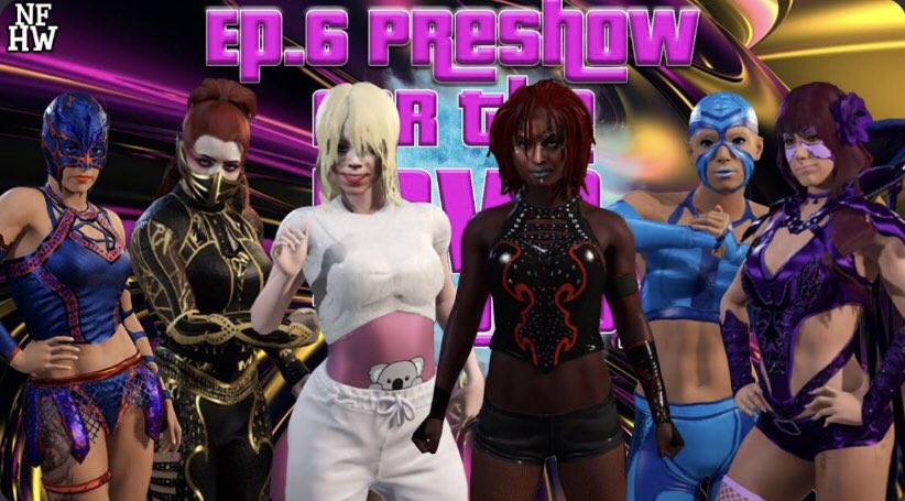 Queso_Cheeslits's tweet photo. Don’t miss the Ep.6 Preshow. Live premier today at 6pm (GMT). Find out who will be in the tournament to crown our first N-FHW Women’s Champion.
Ep.6 Preshow / N-FHW
https://t.co/AcJOEaV9j4 #NFHW #WWE2K22 https://t.co/usrGBspMDQ