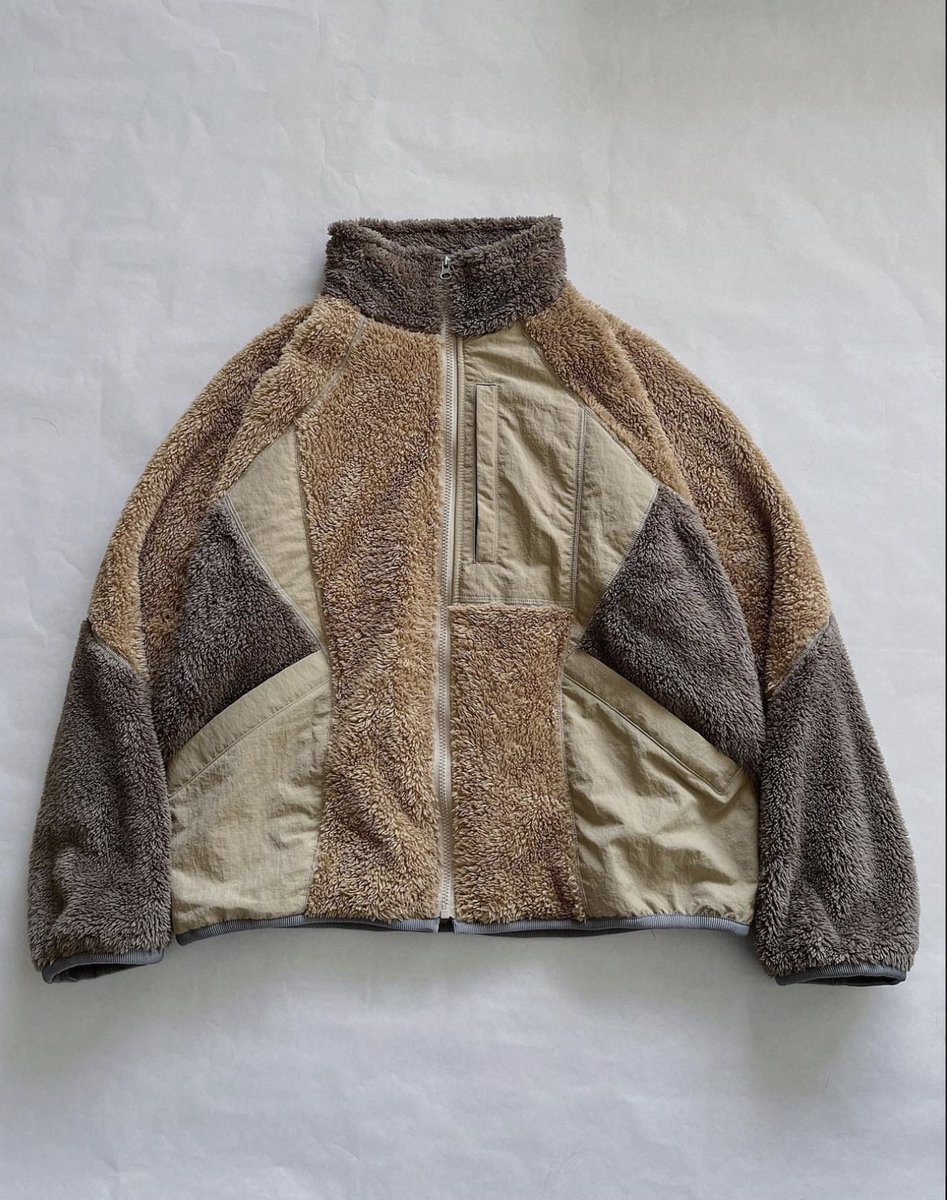 StreetFashion01's tweet image. Fleece by Tired Lab (2022)