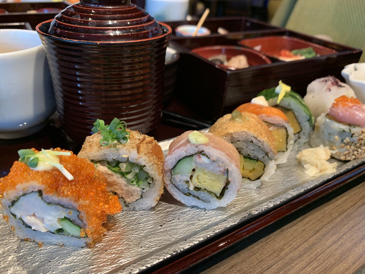 Yum! Lunchtime sushiroll