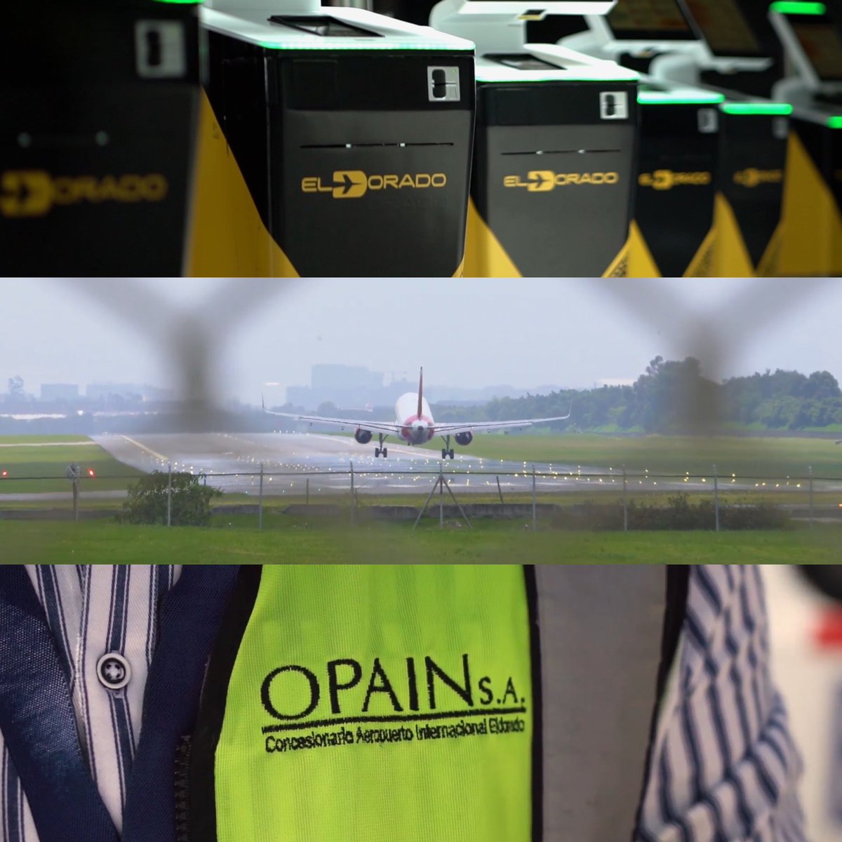 WitotaFilms's tweet photo. ¡En tiempos de pandemia Witota no se quedó quieto! 📸🎥

Les presentamos algunas frames de nuestro trabajo con Opain, donde realizamos gran parte del contenido audiovisual para la bioseguridad del Aeropuerto El Dorado. 😷 https://t.co/B2YkpNP92k