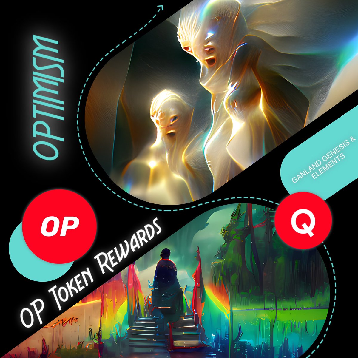 GanlandNFT's tweet image. Good Morning ☀️ #GanGang

Don’t forget to take advantage of the 2000 OP Tokens up ⬆️ for grabs…

OG collections LIVE🌿
-GANLAND
-ELEMENTS OF GANLAND

Both offer OP Token rewards for the @qx_app featured partner program to kick off the fall season… 🚀

BUY NFTS 🥳 = FREE OP 🔴