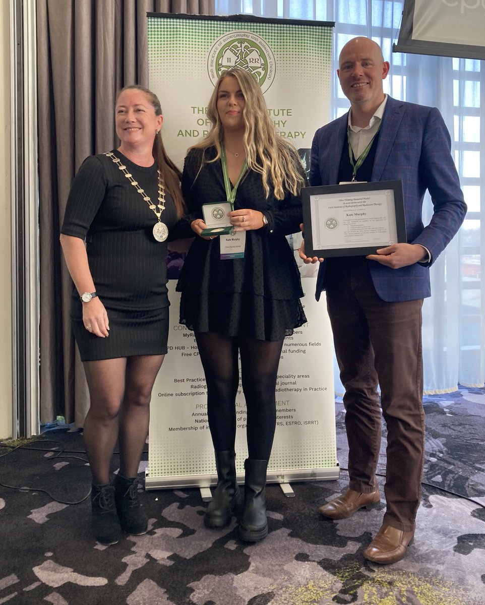 markmcentee's tweet photo. Congratulations to our @UccDeptMed alumni on the recognition by the @iirrt #iirrt2022 for the excellence in clinical practice. #radiographers #rtt https://t.co/yyxbrHFkrq