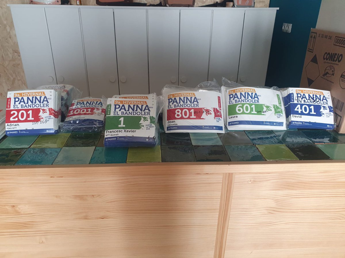 Eps!! Al lloro que avui de 18:30 a 20:30 estarem donant dorsals a l'edificis dels safareigs 🤩🤩🤩, sinó ja fins demà a les 07:30h al mateix lloc 💪🏼💪🏼